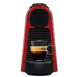 Nespresso Essenza Mini Cafeteira 110V, máquina de café Espresso compacta para casa, máquina de cápsula / cápsula elétrica automática (vermelha)