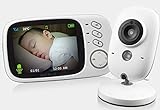 Câmera 3.2 Polegadas De Vídeo Sem Fio - Babá Eletrônica Monitor Do Bebê - Visão Noturna