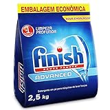 Finish Detergente em Pó Para Lava Louças Advanced, 2,5kg